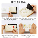 Load image into Gallery viewer, Sandwich Cutter Cute Panda Pocket Bread Cutter, Hand Tools Sandwich Kit, Food Deco, Sandwich Mold, Sandwich Maker, Toast Mold Mould, Cookie Stamp Kit
