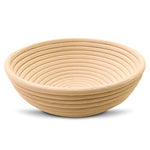 Load image into Gallery viewer, Killer&#39;s Instinct Outdoors 9&quot; Inch Bread Banneton Proofing Basket Round Natural Rattan Proofing Baskets Premium Round Bread Making Tool for Professional Home Bakers Artisan Bread Dough
