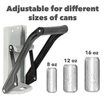 Load image into Gallery viewer, Can Crusher Wall Mounted Aluminum Can Crusher 16oz 12oz 8oz Heavy Duty Can Crushers For Recycling Wall Mounted Beer Can Opener And Crush Bottle Two Features In One Can Press
