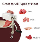 Load image into Gallery viewer, Commercial Meat Tenderizer Cuber Heavy Duty Steak Flatten Tool Meat Tenderizer Tool Meat Grinder Attachment Clamp-on Meat Tenderizer Rolling Meat Tenderizer
