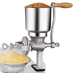 Load image into Gallery viewer, Hand Operated Corn Grain Mill Grinder Useful Kitchen Tool with Big Hopper – Adjustable for Corn, Coffee. Food, Wheat, Oats, Nut, Herbs, Spices, Seeds Grinder – Great for Restaurants, Commercial Kitchens, Bakery, Home Cook
