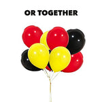 Load image into Gallery viewer, 30 pc Mickey Mouse Colors Party Balloon Set - Red, Yellow, Black
