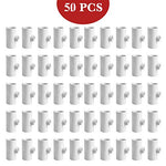 Load image into Gallery viewer, 50 PVC Tee Fittings Original Pvc Tee Fittings For Horizontal Chicken Waterer And Chicken Feeder On Pvc Pipe Chicken Coop Accessories Namely For Threaded Red Chicken Nipples Or Threaded Brass Rabbit
