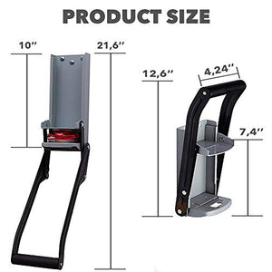 Can Crusher Wall Mounted Aluminum Can Crusher 16oz 12oz 8oz Heavy Duty Can Crushers For Recycling Wall Mounted Beer Can Opener And Crush Bottle Two Features In One Can Press