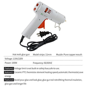 Hot Glue Gun with Adjustable Temperature 100W High/Low Temp Profession –  Killer's instinct outdoors