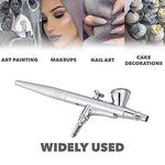 Load image into Gallery viewer, Master Airbrush Gun Gravity Feed Airbrush Nails Air Brush Pen Airbrush Gun Paint Oxygen Spray Gun Luminess Silk Airbrush Makeup Kit Aerografo para Reposteria Aerografos para Pintar Profesional
