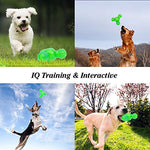 Load image into Gallery viewer, Killer&#39;s Instinct Outdoors Interactive Dog Treat Ball Toys, IQ Treat Dog Chew Toys 3 Holes Food Dispensing Puzzle Toys Natural Rubber Bite Resistant Pets Toys for Small and Medium Dogs
