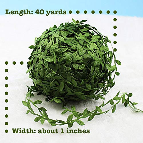 Killer's Instinct Outdoors Leaf Ribbon 60 Yard Roll1 inch Width/Green