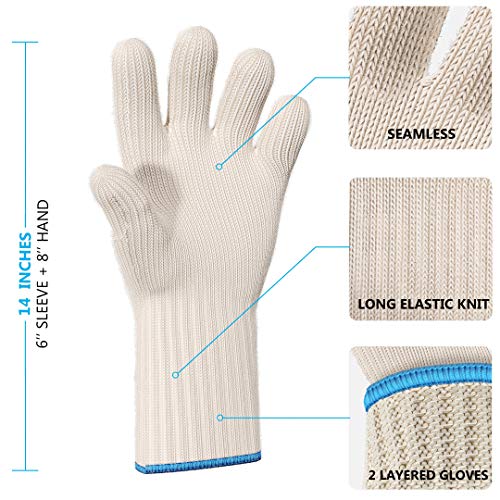 Killer's Instinct Outdoors 1 PAIR Heat Resistant Gloves Oven Gloves