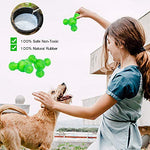 Load image into Gallery viewer, Killer&#39;s Instinct Outdoors Interactive Dog Treat Ball Toys, IQ Treat Dog Chew Toys 3 Holes Food Dispensing Puzzle Toys Natural Rubber Bite Resistant Pets Toys for Small and Medium Dogs
