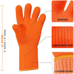 Load image into Gallery viewer, Killer&#39;s Instinct Outdoors Heat Gloves (Orange Long, 2)
