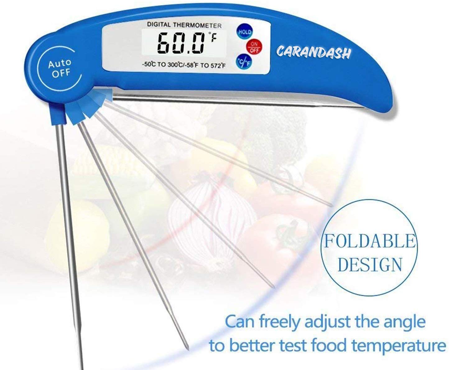 Household Kitchen Thermometer Meat And Milk Barbecue Food Thermometer  Digital Thermometer. Digital Food Thermometer, Foldable Meat Thermometer - Instant  Read Food Thermometer For Cooking & Grilling - Kitchen Gadgets & BBQ  Accessories.