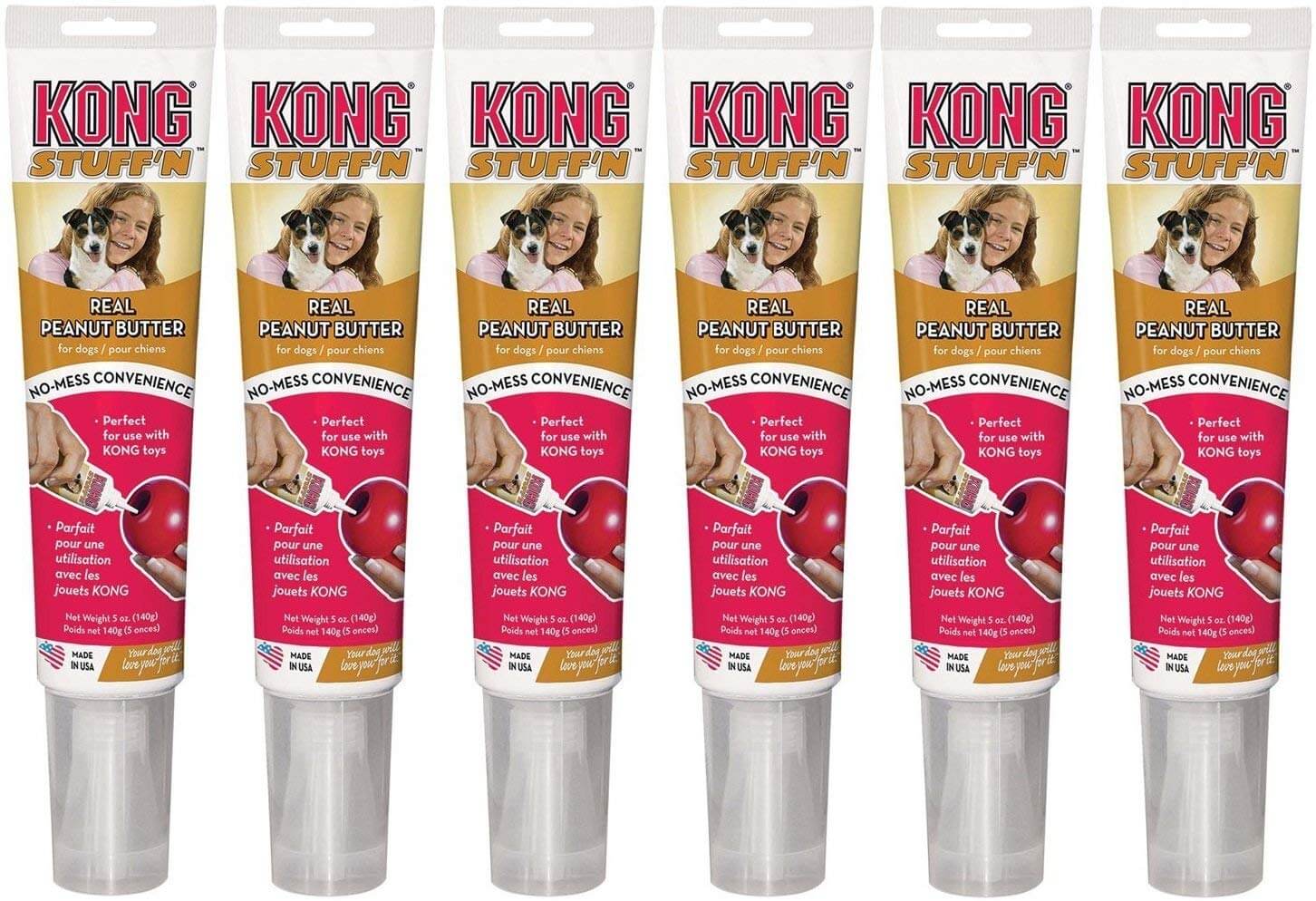 Copy of (6 Pack) Kong Stuff'n Real Peanut Butter (5 Ounces Per Tube) - Wholesale