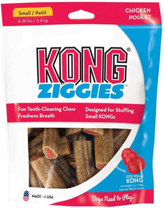 KONG Ziggies - Adult Original Chicken Flavor - Small