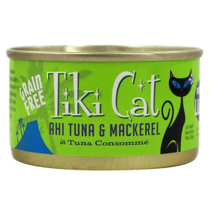 Tiki Cat & Tiki Dog 12/2.8 Oz Luau Tuna Mackerel-Papeekeo Cat Food, One Size