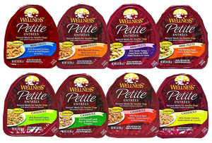 Copy of Wellness Petite Entrees Natural Grain Free Wet Dog Food Variety Pack - 8 Different Flavors - 3 Ounces Each (24 Total Entrees) by Wellness Natural Pet Food - Wholesale