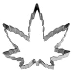 Load image into Gallery viewer, Marijuana Leaf Plant Cookie Cutter 4&quot; Smoke Pot Joint Leaf Bud Cannabis Cookie Cutter
